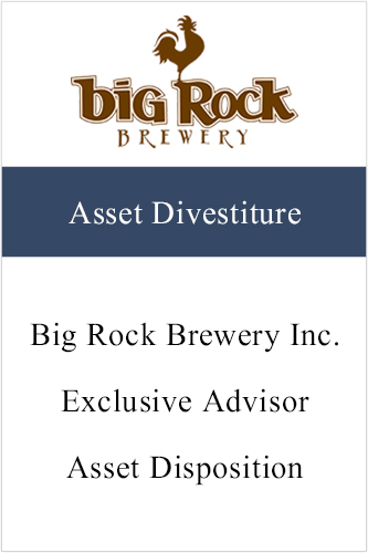 BigRock (Asset Divestiture)