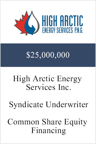 High Arctic ($25,000,000)